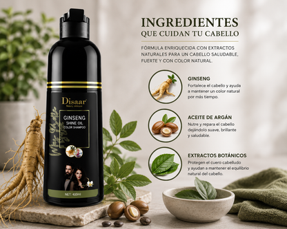 Shampoo Pinta Canas Disaar - Recupera tu color natural en minutos