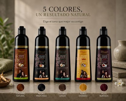 Shampoo Pinta Canas Disaar - Recupera tu color natural en minutos